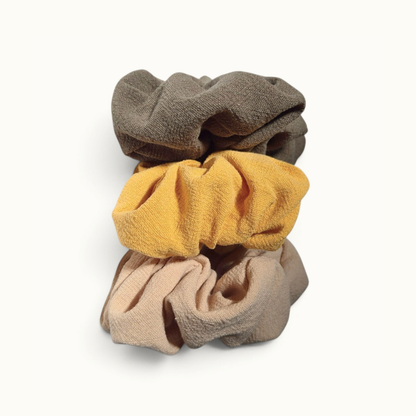 Natural Fibre Scrunchie