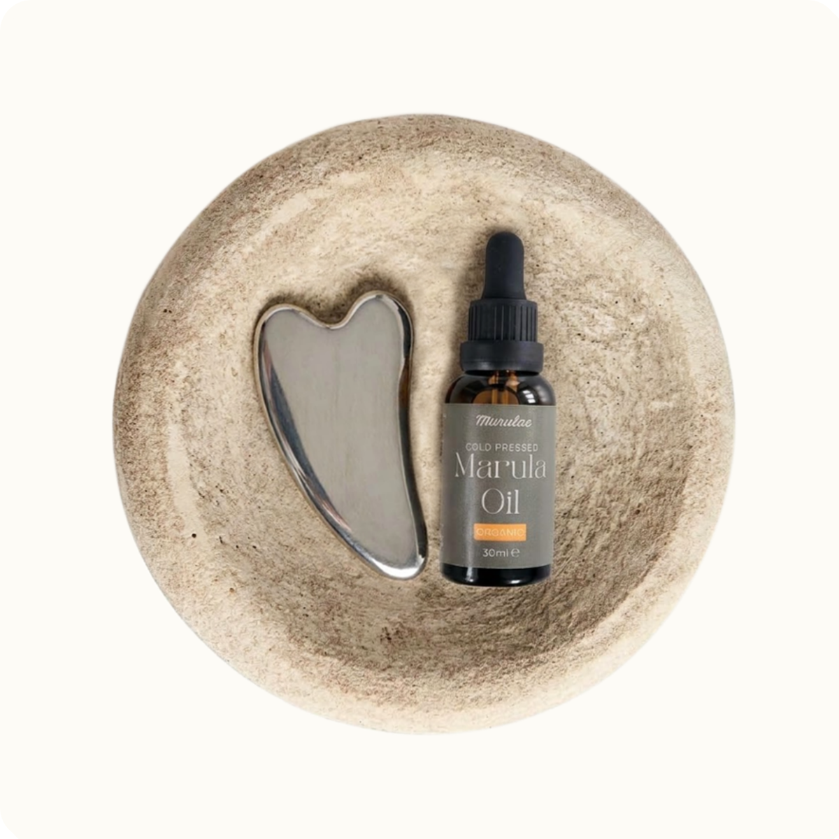 Marula Oil & Gua Sha Bundle
