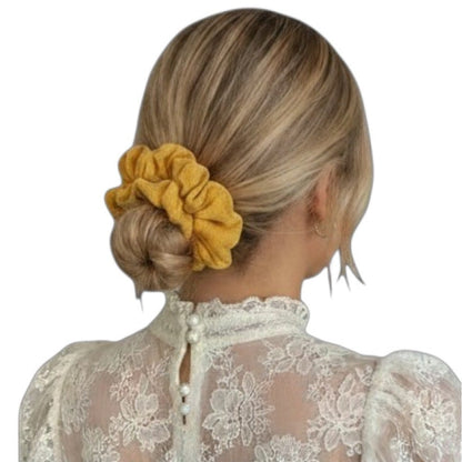 Natural Fibre Scrunchie